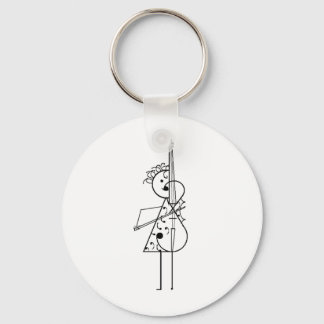 Chaveiro Cello Girl