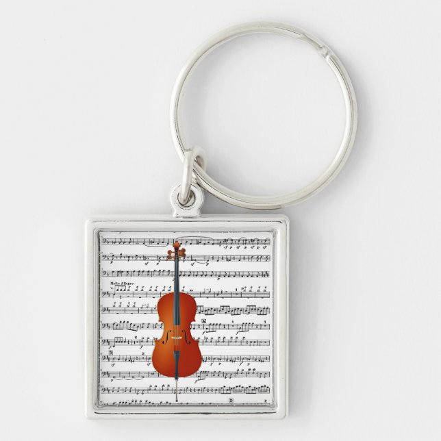 Chaveiro Cello & Me_ (Frente)