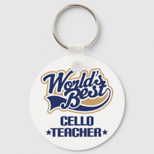 Chaveiro Cello Teacher Gift