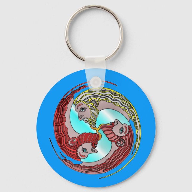 Chaveiro Celt Padre e Filhos" (Frente)