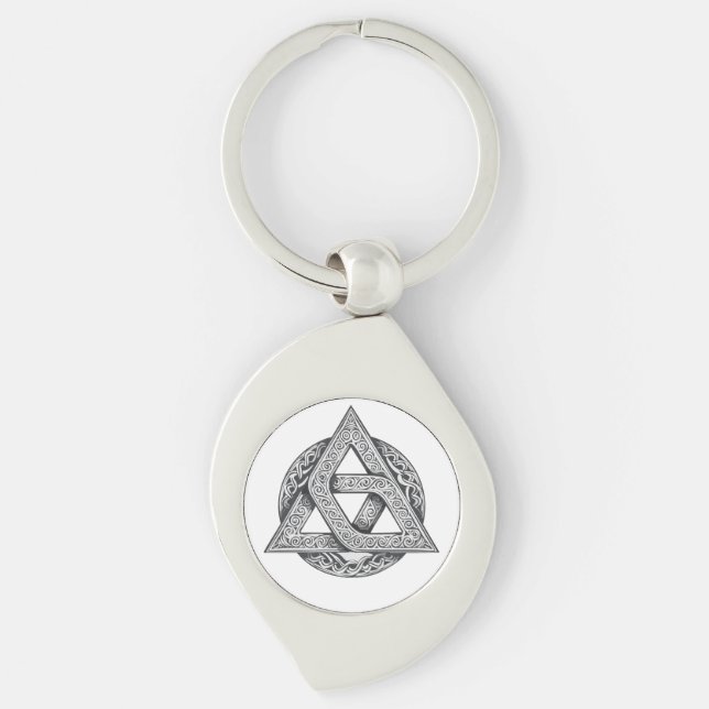 Chaveiro Celtic symbol, trinity knot (Frente)