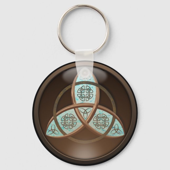 Chaveiro Celtic Trinity Knot (Frente)