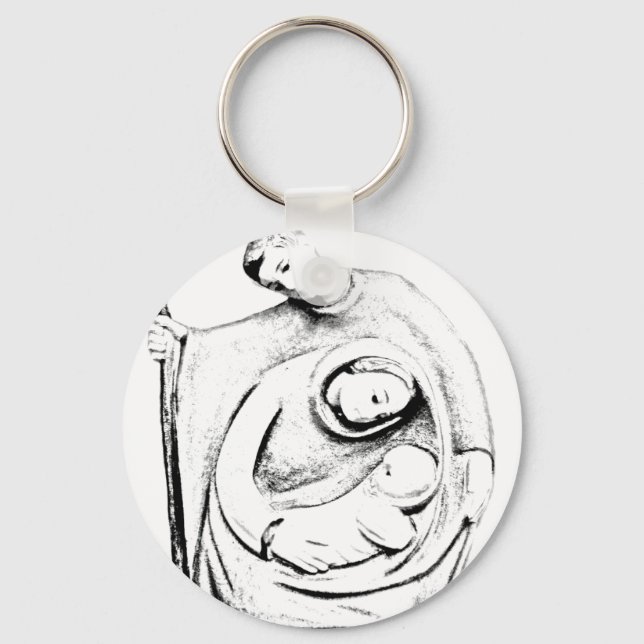 Chaveiro Cena da Natal. Natal e Férias (Frente)