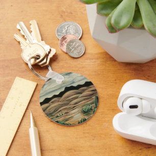 Chaveiro Cena do Deserto por Marsden Hartley, Arte Fino Vin