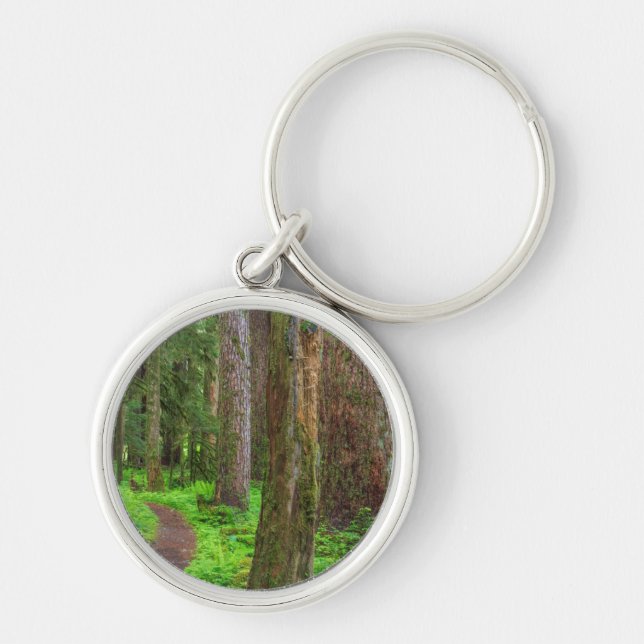 Chaveiro Cenário de floresta primária (Frente)