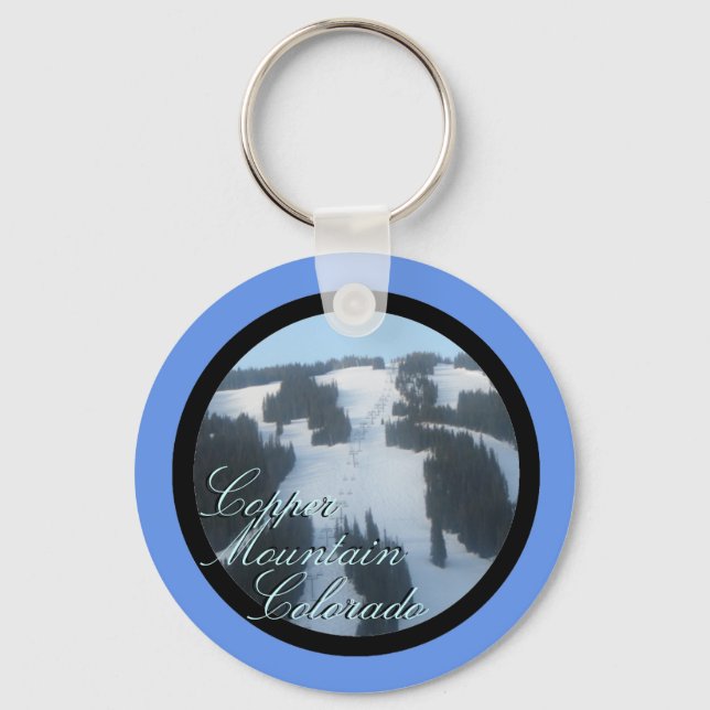 Chaveiro cênico da montanha Copper Mountain Colora (Frente)