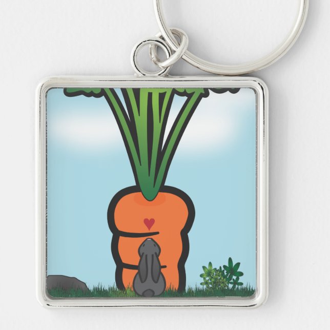 Chaveiro Cenoura grande de Bunneh (Frente)