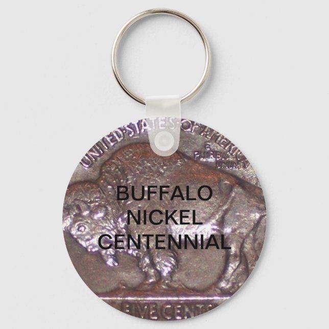 CHAVEIRO CENTENIAL BUFFALO NICKEL (Frente)