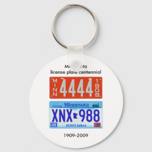 Chaveiro Centennial da matrícula de Minnesota