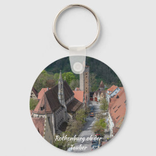 Chaveiro Centro histórico de Rothenburg ob der Tauber visto