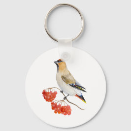 Chaveiro Cera de aves da floresta aquosa