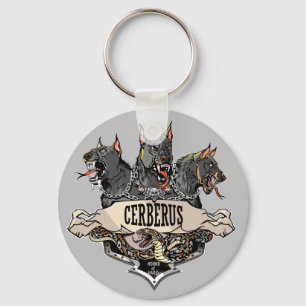 Chaveiro Cerberus Hellhound e cobra