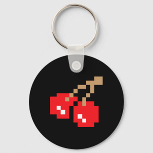 Chaveiro Cerejas De Jogo De Arcade Retro
