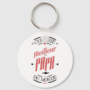 Chaveiro Certifie meilleur papa