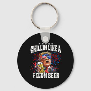 Chaveiro Cerveja 2024 Chillin Like A Felon