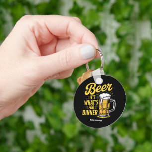 Chaveiro Cerveja, é o que há para Jantar o Bebendo engraçad