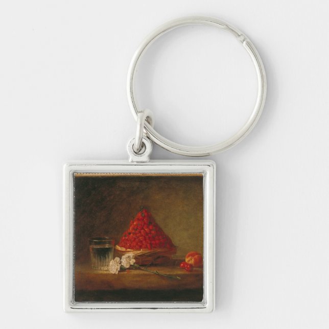 Chaveiro Cesta com morangos silvestres, c.1761 (Frente)