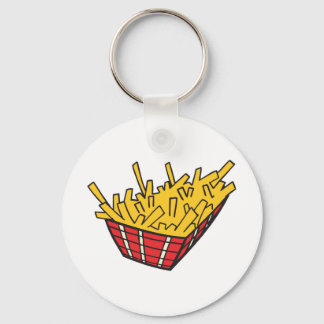 Chaveiro cesto de batatas fritas