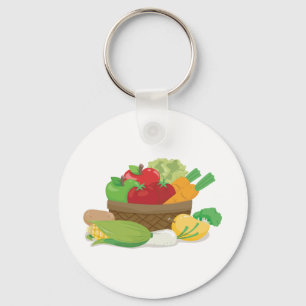 Chaveiro Cesto de legumes