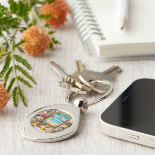 Chaveiro Chá de Noiva Tropical Retreat