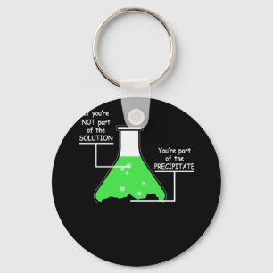 Chaveiro Chá de Química se você não faz parte da soluç