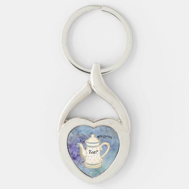 Chaveiro Chá? #FROMily from Fandom Liu Diner Design (Frente)