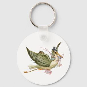 Chaveiro CHÁ Rosa-Rosa-Rosa BABY GIRL