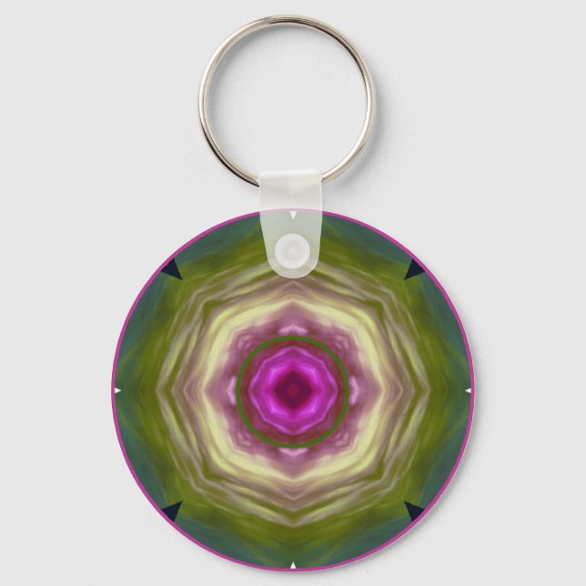 Chaveiro chakrabookmandala1 (Frente)