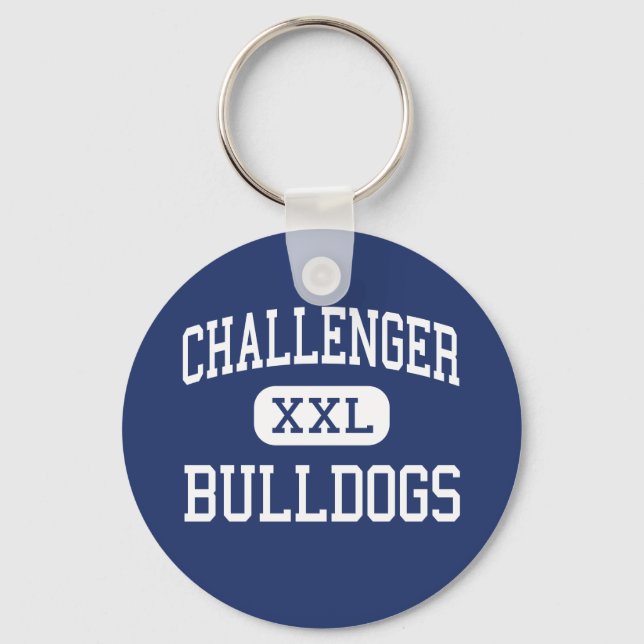 Chaveiro Challenger Bulldog Arizona de Glendale Médio (Frente)