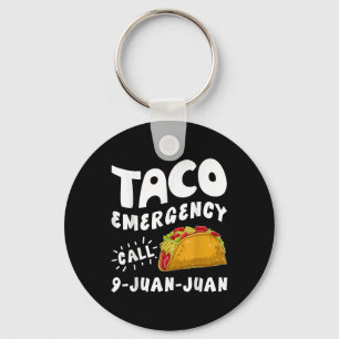 Chaveiro Chamada de Emergência do Taco 9 Juan Funny Cinco d