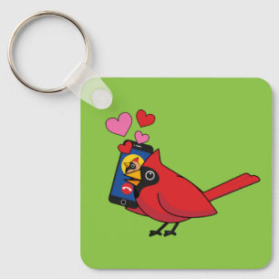 Chaveiro Chamadas de Amor e Acasalamento de Pássaros Cardea
