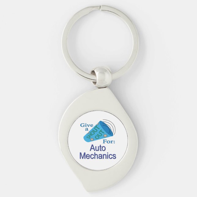 Chaveiro Chamado para Mecânicos de Automóveis (Frente)