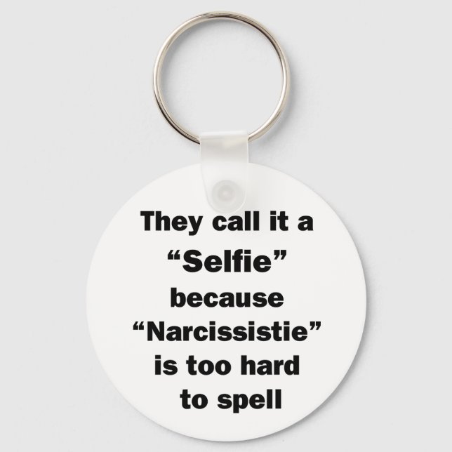 Chaveiro Chamam-Lhe Selfie (Frente)