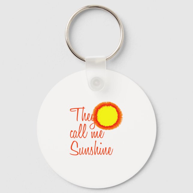 Chaveiro Chamam-me Sunshine (Frente)