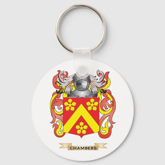Chaveiro Chambers Casaco de Armas (Frente)