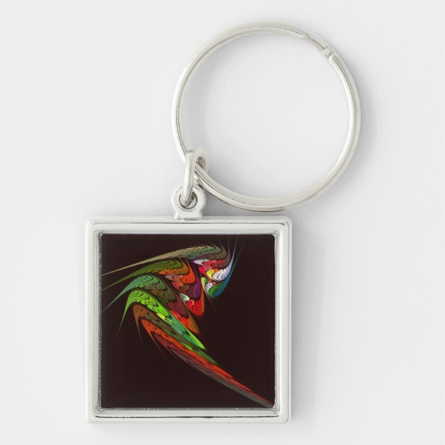 Chaveiro Chameleon Abstrato Art Small (Frente)