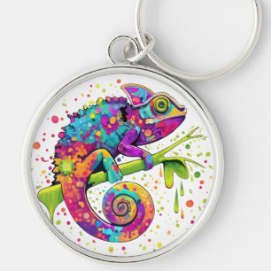 Chaveiro Chameleon Paint mantém estilo aquarela