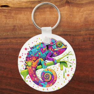 Chaveiro Chameleon Paint mantém estilo aquarela