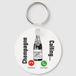 Chaveiro Champagne que chama…