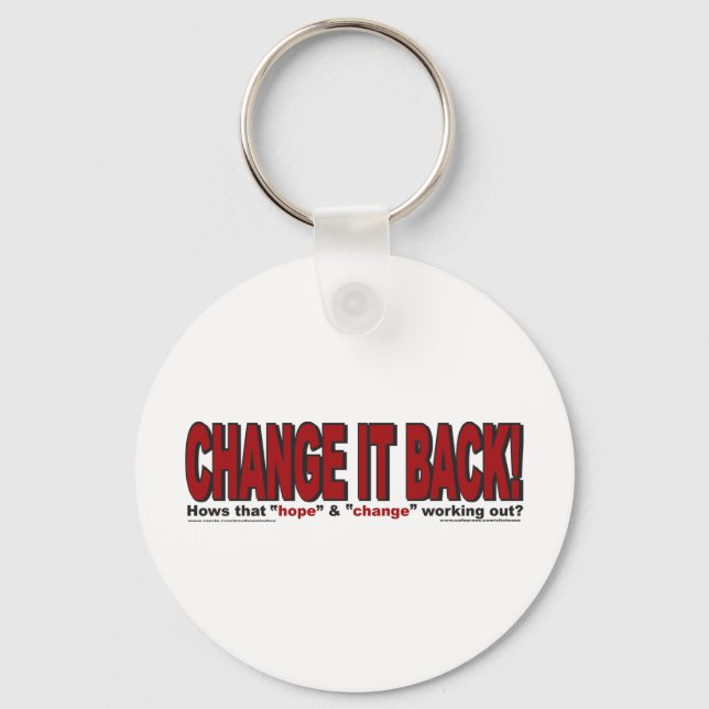 Chaveiro CHANgE-IT-BACK (Frente)