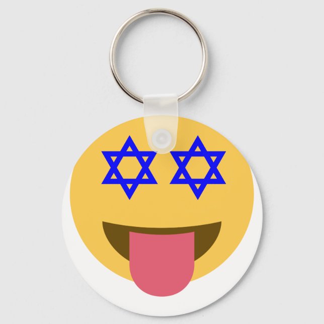 Chaveiro chanukkah hanukkah emoji (Frente)