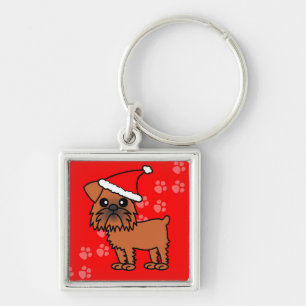 Chaveiro Chapéu bonito do papai noel dos desenhos animados