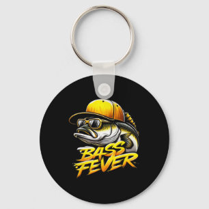 Chaveiro Chapéu de Caminhoneiro Amarelo de Peixe Febre Byss