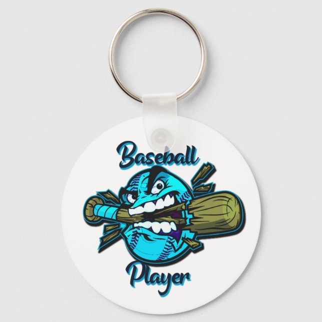 Chaveiro Chapéu de jogador de beisebol (Frente)