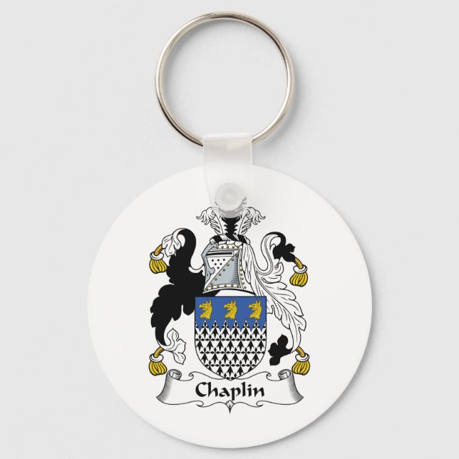Chaveiro Chaplin Family Crest (Frente)