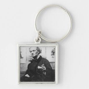Chaveiro Charles Baudelaire com gravuras, c.1863