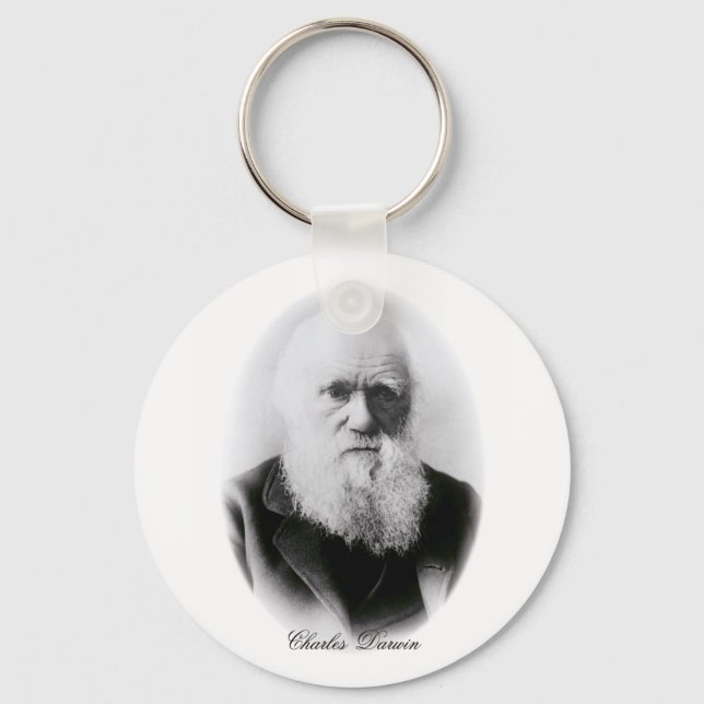 Chaveiro Charles Darwin Vignette (Frente)