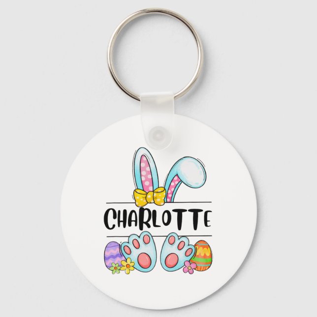Chaveiro Charlotte Easter Bunny (Frente)