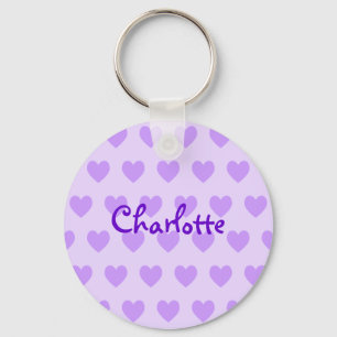 Chaveiro Charlotte no roxo