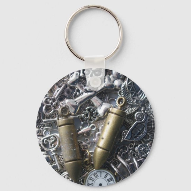 Chaveiro Charms Steampunk (Frente)